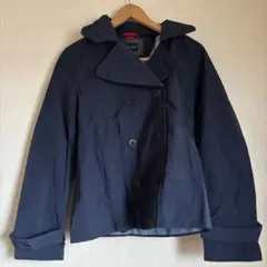 ネイビー ダブルブレスト ジャケット