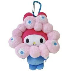 マイメロディ　ミャクミャク　会場限定カラビナキーホルダー