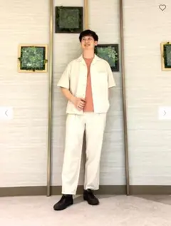 PLST プラステ プレシャスドライオープンカラーシャツ 半袖のサムネイル