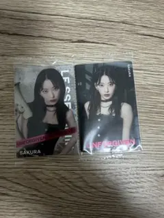 LE SSERAFIM シール ウエハース サクラ