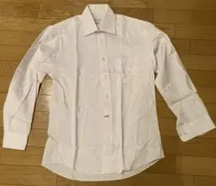 ORIHICA 長袖ワイシャツ M 薄ピンク クリーニング済