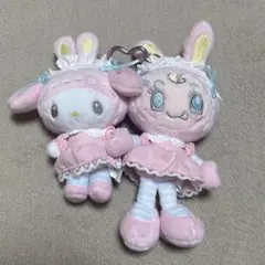 メゾピアノ サンリオ コラボ ベリエちゃん マイメロ 新品 マスコット 