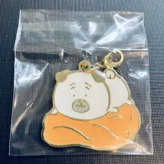 ナガノマーケット パグさん サーモン チャーム キーホルダー 新品未使用