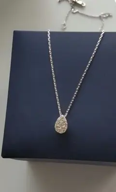 Vendome Aoyama パヴェダイヤモンドネックレス ドロップ