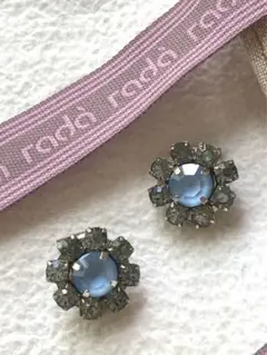 rada イヤリング　ブルー　保存袋付　ユナイテッドアローズ取扱　美品