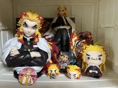 鬼滅の刃 フィギュア アートスケール 煉獄杏寿郎 一番くじ もちぴこぬい