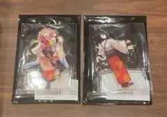 鬼滅の刃ufotable カフェ干支午年アクリルスタンド伊黒小芭内　甘露寺蜜璃