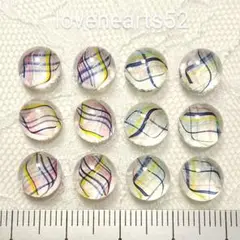 〜ステンド文様〜☆ツイスト模様ガラスナギット☆7.8〜8.6mm☆426☆