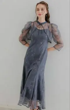 DorryDoll ボレロレイヤーレースドレス 結婚式 成人式 オケージョン