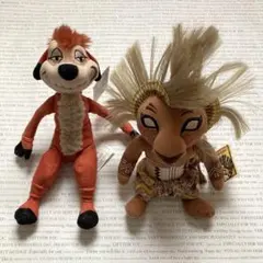 Disney&劇団四季「ライオンキング」ぬいぐるみセット