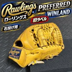 Rawlings ローリングス 野球 グローブ 右投げ イエロー 編み込みウェブ