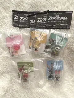 ズートピア ブリスターチャームコレクション コンプリートセット　ガチャガチャ