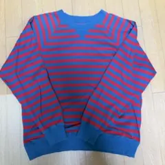 agnes b. ボーダー　ロンT ブルー　レッド