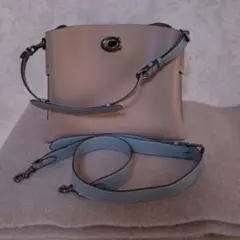 コーチ ウィロウ ショルダーバッグ 2WAY ハンドバッグ トープ