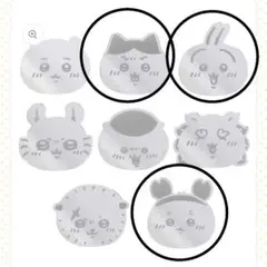 新品 トレーディングおかおミラーステッカー 3点セット