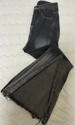 y2k グランジ フレアデニム