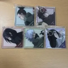 ナルト　戦う背中 アクリルキーホルダー 5点セット