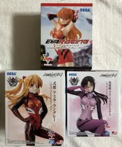 【エヴァンゲリオン】フィギュア✨3種セット✨アスカ・マリ
