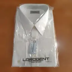LORDGENT ワイシャツ 長袖　白無地　定価5600円　サイズ43-86