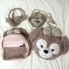 シェリーメイ リュック ポシェット 耳あて ぬいぐるみクッション セット