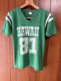 Hawaii 両面プリント ナンバリング フットボールTシャツ - メルカリ