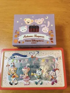 ダッフィー&フレンズ　お菓子の缶セット