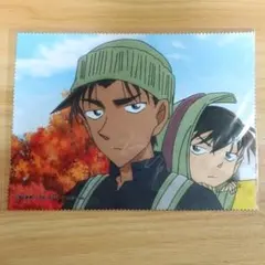 名探偵コナン トレーディングマイクロファイバークロス 服部平次&江戸川コナン