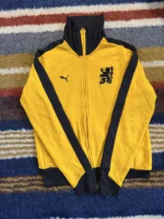 値下げ【希少】PUMA トラックジャケット オランダ代表モデル T7 黄×黒 M