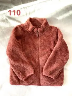 ユニクロ　フリース　ピンク