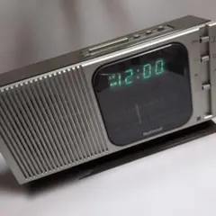 National パタパタ時計 ラジオ 昭和レトロ RC-6035 - メルカリ