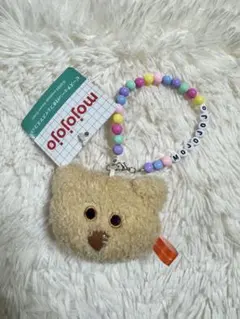 mojojojo モジョジョジョ ビーズチェーン フェイスマスコット くま