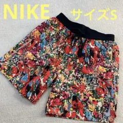 【S】NIKE花柄ランニングパンツショートパンツ　ウィンドランナートロピカル水着