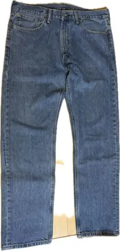 LEVI’S 505 ストレートデニム 青