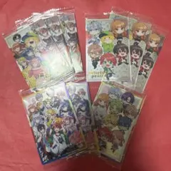 新品 カラフルピーチ ウエハース カード セット まとめ売り