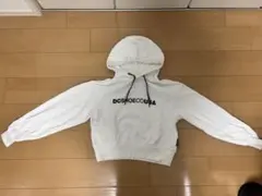 DCSHOECOUSA パーカー ホワイト ロゴテープ