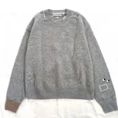 【新品】ユニクロ　アニヤハインドマーチ プレミアムラム　クルーネックセーター　L