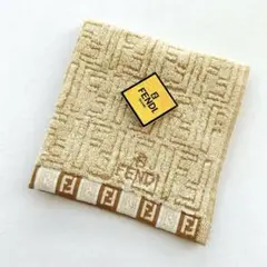 ミィー★様専用 【新品未使用】 FENDI ズッカ柄 シルク混 タオルハンカチ