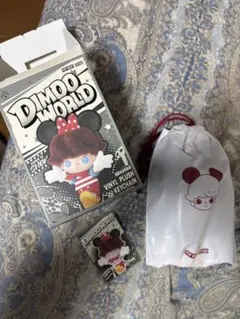 DIMOO WORLD × DISNEY シリーズ ぬいぐるみ ミニーマウス