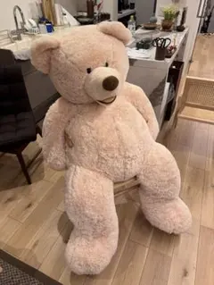 コストコ ハグミービッグベア SITTING BEAR 135cm ベージュ