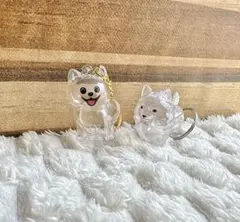 うちの子のけだまだま 犬の毛玉入れ ポメラニアン 2個セット