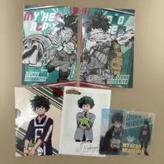 僕のヒーローアカデミア 緑谷出久 ジャンフェス 原作絵ポストカード等 まとめ売り