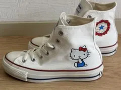 【タグ付き新品】コンバース×ハローキティ 限定コラボ ハイカット 23cm 希少