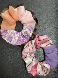 TIMEセール　ハンドメイドシュシュセット