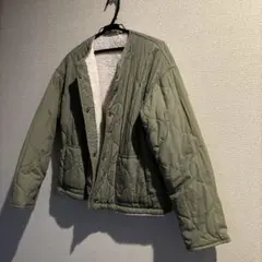 値下げ　美品　リバーシブル ボア　アウター　キルティング　zara ザラ