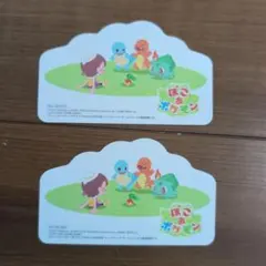 ■匿名発送！ポケモン ステッカー 2枚セット
