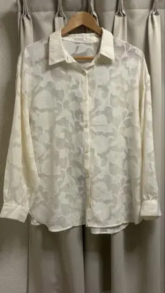 Honeys　ハニーズ　シアーシャツ LLサイズ　used