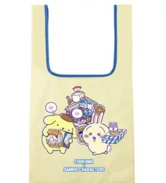 ちいかわ×サンリオキャラクターズエコバッグ（うさぎ、ポムポムプリン）