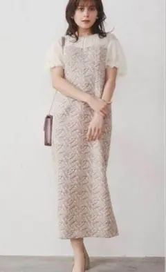 ラグナムーン　LAGUNAMOON LADYフラワージャガードIラインドレス