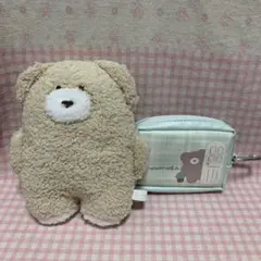 ほっこりモコモカぬいぐるみと小物入れ