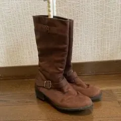 ブラウン スエード ウエスタンブーツ